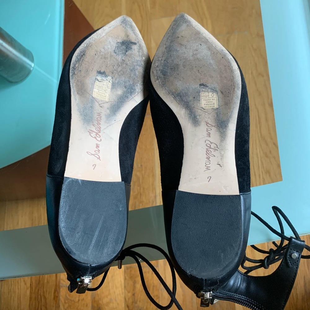 Sam Edelman Black Rosie Flats - Picture 8 of 8